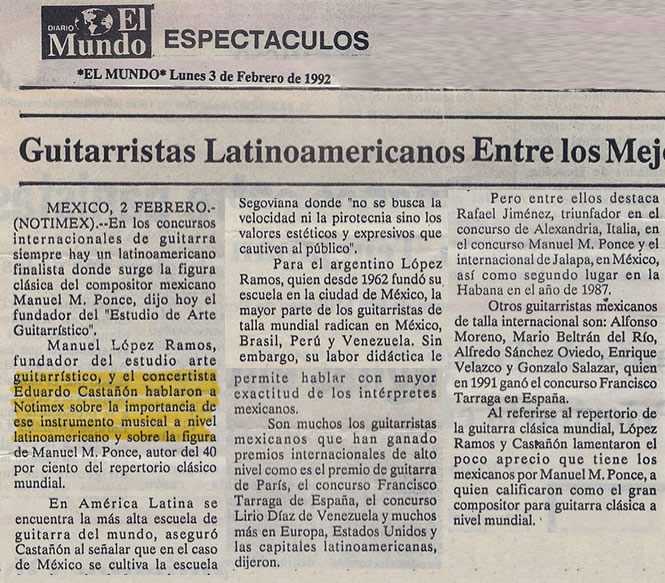 Guitarristas latinoamericanos entre los mejores del mundo